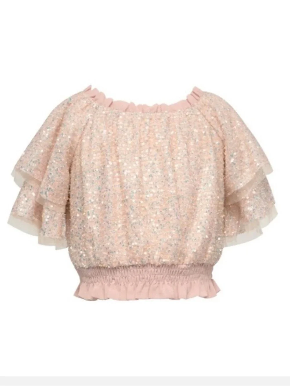 Hannah Banana shimmery rose